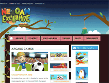 Tablet Screenshot of nexgamexchange.com